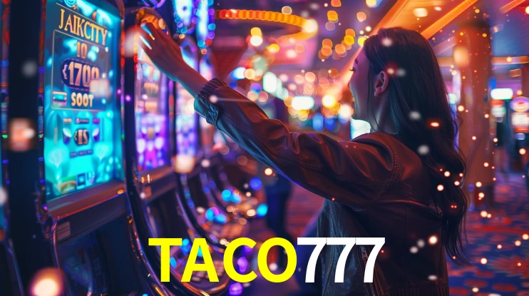 Interfaz de la app móvil TACO777 en un smartphone moderno